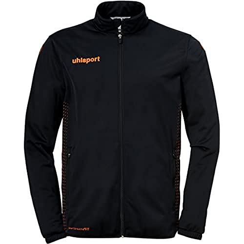 uhlsport Score Classic Veste Homme, Noir/Fluo Orange, FR (Taille Fabricant : XL)