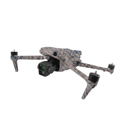 Image of MightySkins Carbon Fiber Skin Compatible with DJI Air 3 - Lifespan | Protective, Durable Textured Carbon Fiber Finish | Easy to Apply, Remove, and Change Styles