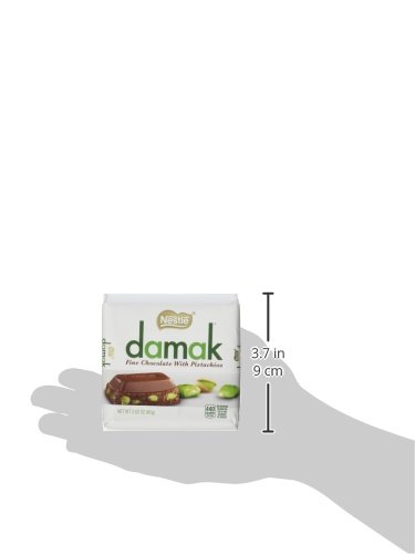 Nestle Damak Milk Chocolate With Pistachio 3 80G Bar Pack - Halal - Made In Turkey #TOP1