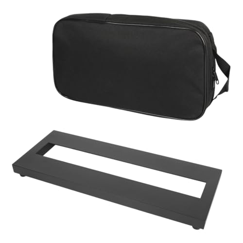 Aluminum Alloy Effect Pedal Plate Portable Large Guitar Pedal Board Enduring