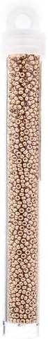 Miyuki Seed Bead 11/0 APX.22g - Galvanized Duracoat Champagne Japanese Glass Seed Beads