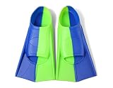 Foyinbet Kids Swim Fins,Short Youth Fins Swimming Flippers for Lap Swimming and Training for Child G