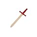 Juguetutto - Espada de Madera - Rojo - Juguete de Madera