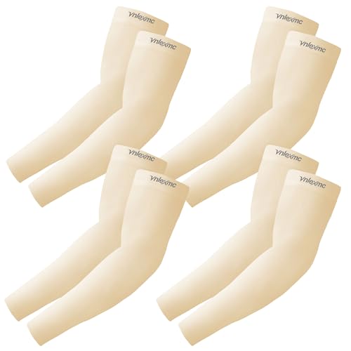 VNLEXMC 4 Pairs Arm Sleeves to Cover Arms for Men
