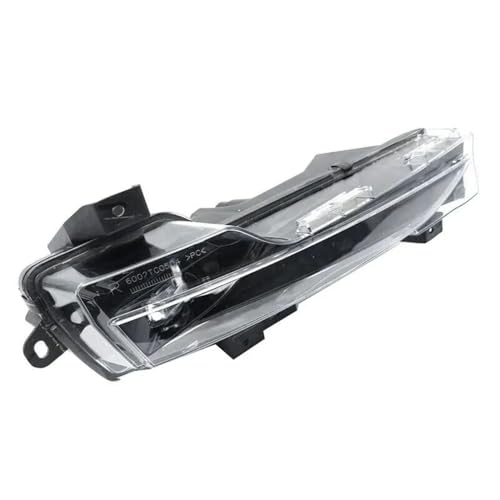 GuanChun 1077395 1077396 Car Front Fog Light Assembly LED DRL Driving Lamp Left/Right For 3/Y 2020 23 Europe Version No Amber front fog lights(Right)