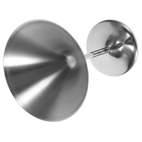 Tofficu Calice da Cocktail in Acciaio Inox 304, Bicchiere da Martini Gambo Alto, Riutilizzabile e Resistente, per Bar, Feste e Ristorazione Professionale