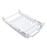 Pitycbo Ausziehbares Schubladenregal, Gefrierschrank, Versiegelter Beutelhalter, Teleskop Aufbewahrungsclip