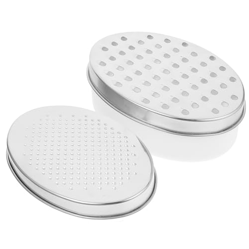 Rallador de queso con contenedor y acero inoxidable, 3 piezas miniatura 1
