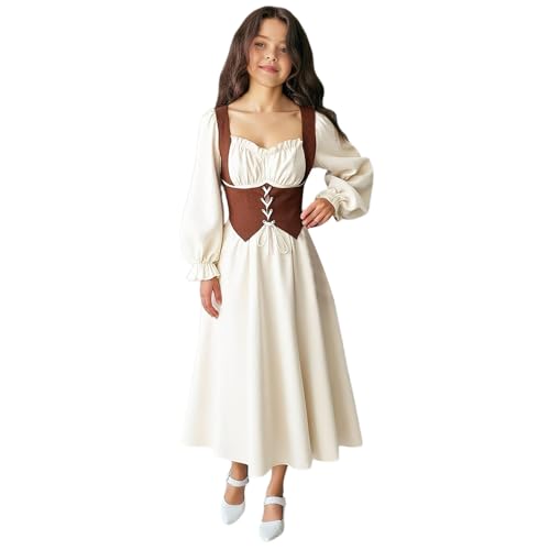 Vestidos de niña casuales y faldas y vestidos de niñas pequeñas con tops escolares manga corta
