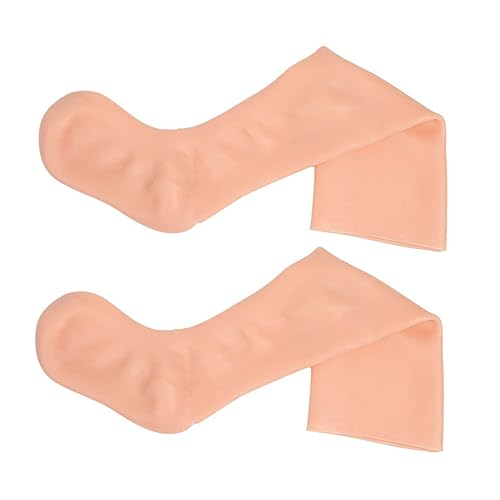 Didiseaon 1pair Exfoliating Moisturizing Socks Ladies Heels Womens High Heels Long Moisturizing Socks Foot Socks Heel Socks for Cracked Heels Socks for Girl Heels Sebs