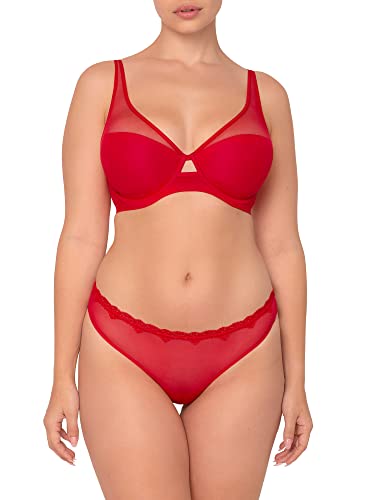 Image of Smart & Sexy Women's Mesh Plunge Bra
