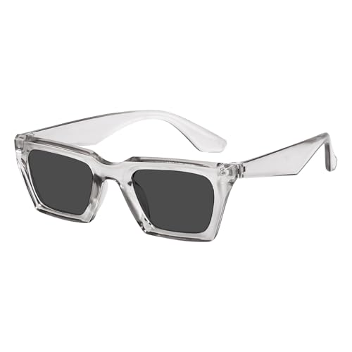 Image of ARICKS Vintage Square Cat Eye Sunglasses Women Retro Trendy Sunglasses