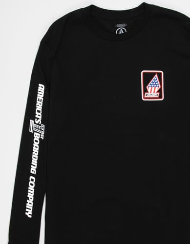 Volcom 1st Boarding Co Long Sleeve T-Shirt - Black2