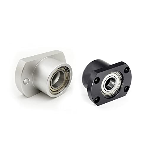 XIBANY - Bearing Seat Assembly Double Bearing Seat Holder with Retaining Ring Flange Bearing Support 21 1Pcs (Size : KBEC6805ZZ H35)