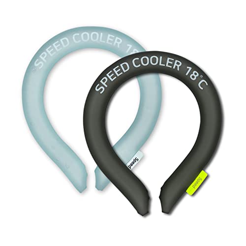 SpeedUSA Insta Speed Neck Coolers (2-Pack) (SkyBlue & Darkgray)