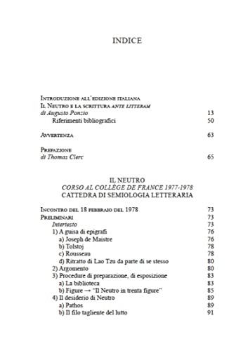 Il Neutro. Corso Al CollèGe De France (1977-1978) - 2