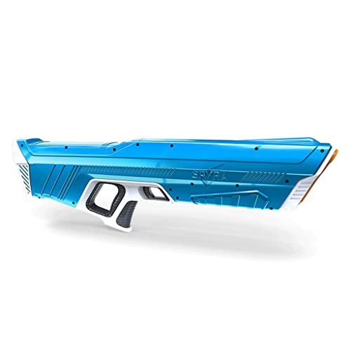 Image of Spyra Two Electronic Water Gun Super Blaster, Battery for 2000 Blasts and Effective Range of 30 ft (TikTok Gun) (Blue)