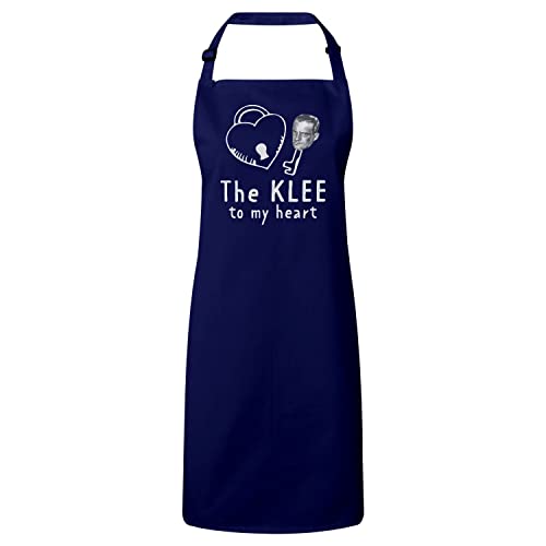 Tablier cuisine premium navy anti-taches The Klee To my Heart pour cuisiner sans peur