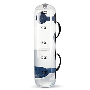 Wassergewichte Aqua Bag, Workout Sandsack Alternative Krafttraining Sandsack Tragbare Stabilität Fitnessgeräte – Ultimatives Kern- und Gleichgewichtstraining für Home Gym – 55 lbs