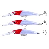 1pcs 17cm 30g Deep Diving Large Minnow Lure Artificial Wobbler Hard Bait Crankbait Sea Bass Pike Perch Fishing Tackle