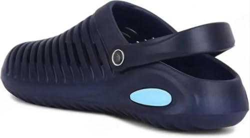 Image of Richmen Super Soft Stylish and Comfortable EVA Anti-Skid Men Sliders with Lightweight Cushioned Footwear Adjustable Back Strap Everyday Use Mules for Boys & Men's Clogs