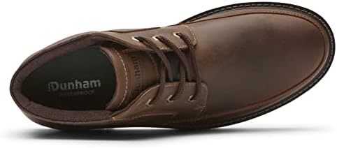Dunham Men's Byrne Mudguard Chukka Boot, Brown Leather, 12 XX-Wide | Image 2