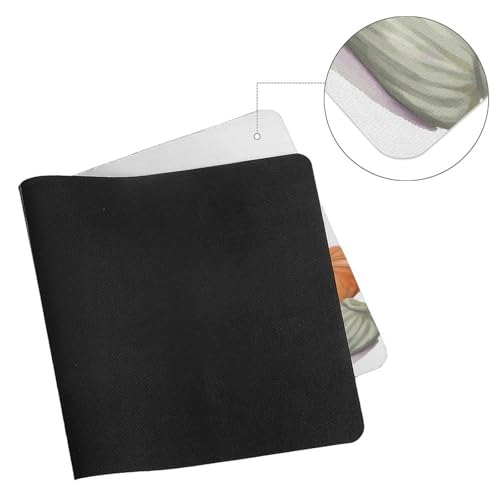 Fall Watercolor Pumpkins Desk Pad con Base de Goma miniatura 7