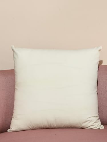 Image of Petals and Pastels Decorative Cushion Cover for Living Room & Bedroom with Hidden Zipper | Pack of 1 (ANCH203)