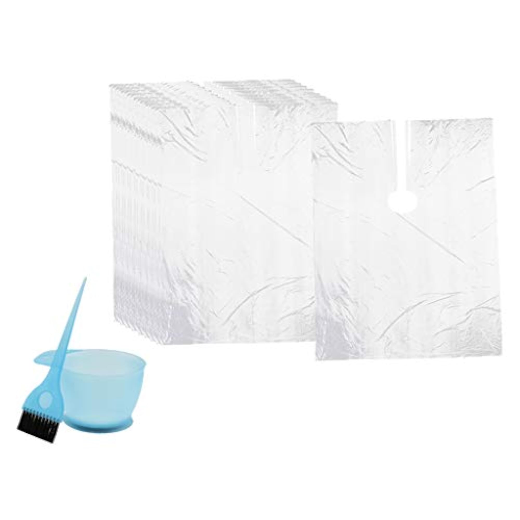 Waterproof Hair Coloring Gown with Dye Bowl Brush