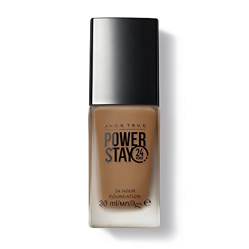 Avon Power Stay 24-Hour Foundation Medium Beige, Lasting Comfortable Coverage That Won't Fade Or Smudge, 30ml