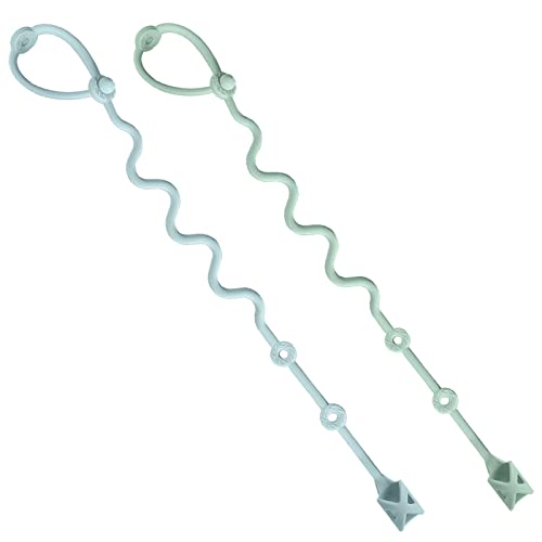 Accessori per seggioloni per bambini, aiuto per tenere il cucchiaio a portata di mano e fuori dal suolo (salvia ed etere)