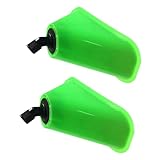 BUTIFULSIC 2pcs Garden Sprayer Nozzle Horn Shape Sprayer Windproof Shield Windproof Accessories Nozzle Fan-Type Sprinkler Garden Water Wind Resistance