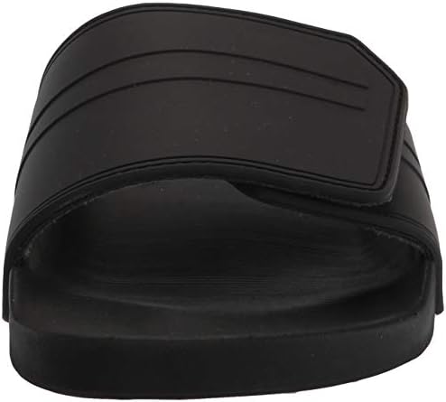 Quiksilver Men's Sandal, Black/Grey/Black Rivi Slide Adjust, 11 | Image 1