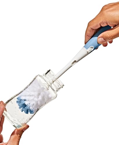 Image of OXO Tot Bottle Brush with Stand - Dusk