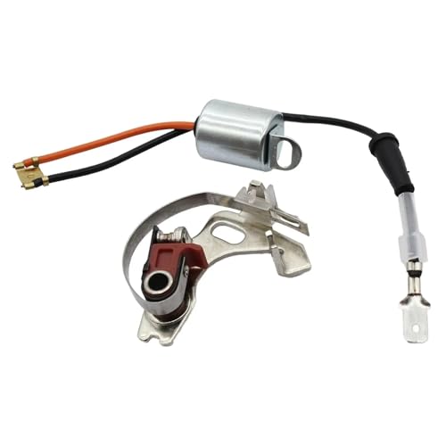 Tapa de distribuidor con puntos y condensador para encendido de coches de sistemas 43D y 45D
