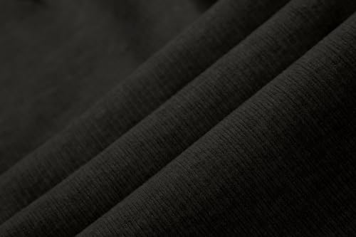 Fakanhui Women's Fleece Lined Dressy Work Pants Wide Leg High Waisted Winter Warm Casual Slacks Pants4