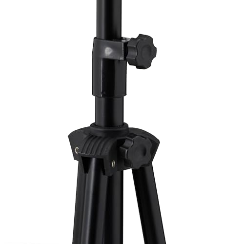 Relaxdays Batting Tee, Schlaghilfe, Baseball & Softball, höhenverstellbares Baseballstativ, H: 72 bis 121 cm, schwarz