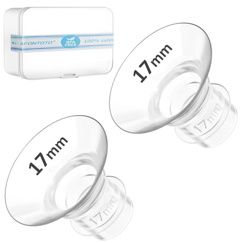 Image of Flange Insert 17mm, Compatible with S9/S12/S9Pro/S12Pro Wearable Breast Pump Parts Replace, Pump Shield/Flange Insert to Reduce 24mm Down to 17mm