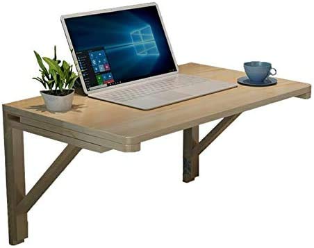 XUENUO Mesa Plegable Pared, Mesa Plegable Pared Escritorio, Mesa Plegable Portatil Ordenador Escritorio De Cocina,100X50cm