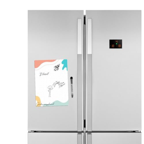 Image of Dia&Tia-Premium Fridge Magnets-Made in India for Office, Kitchen, refrigirators, Magnetic Boards-Motivational Quotes, Culture, Gamers, Cute Cartoons (Erasable Planner A4 Size)