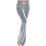 Design et coupe: pantalon femme, pantalon évasé femme, taille haute avec cordon pour ajustement parfait, coupe fluide inspirée du style vintage, allonge la silhouette et assure un confort stable au bureau comme à la maison