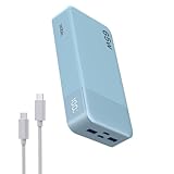 Protection Sécurité Multi‑couches :Cette batterie portable intègre une protection contre surcharge, décharge excessive, surtension, surcourant, court‑circuit et contrôle de température. Elle protège à la fois les ordinateurs portables performants et les écouteurs sensibles