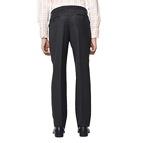 Image of blackberrys Men's Regular Dress Pants (BP-Tesla 90# Dark Grey XL)