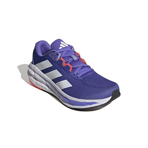 adidas Questar 3 Running Shoes, Zapatillas para Correr Hombre, Cobalt Blue/Cloud White/Solar Red, 40 EU