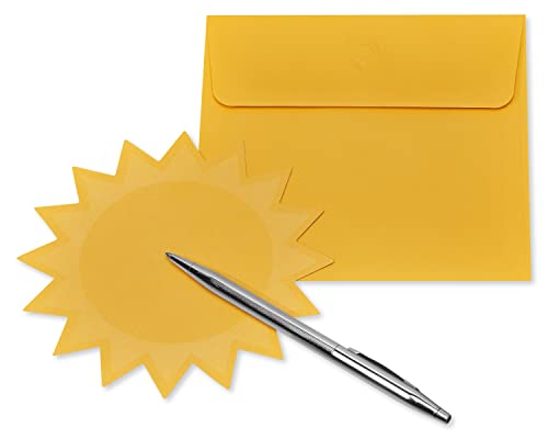 American Greetings Cartões em branco de painel único com envelopes, verão (100 unidades)