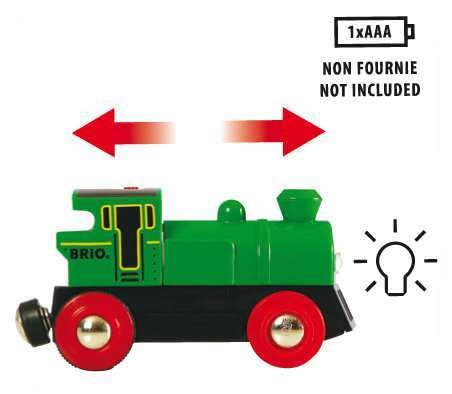 Train Brio : Locomotive à pile bi direction Brio - vue 5
