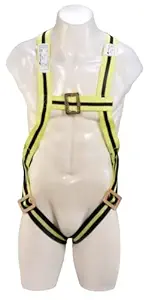 ShreeArc Double Rope and Scaffolding Hook Full Body Safety Belt Harness (Classic-SAB-5)