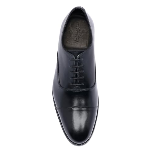 Image of Anthony Veer Clinton Cap-Toe Oxford Dress Shoes for Men | Full-Grain Leather Upper | Goodyear Welt Construction | Ortholite Cushion Comfort | Recraftable Leather Outsole