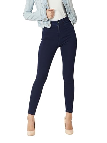 Image of Miss Chase Women's Skinny Fit High Rise Stretchable Denim Jeans