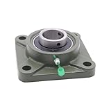 MINZHI Serie Kugellager Flansch, Generisch Flanschlager, Vierkant Flanschlager, Flanschlager UCF, Kugellager für Wellen Ø 30 mm, Stahlkugellager, Industrie- und Allzwecklager und Wälzlager